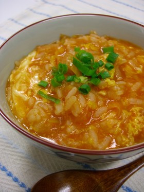 コチュジャンで☆辛うま雑炊 一人暮らしの人におススメ!超